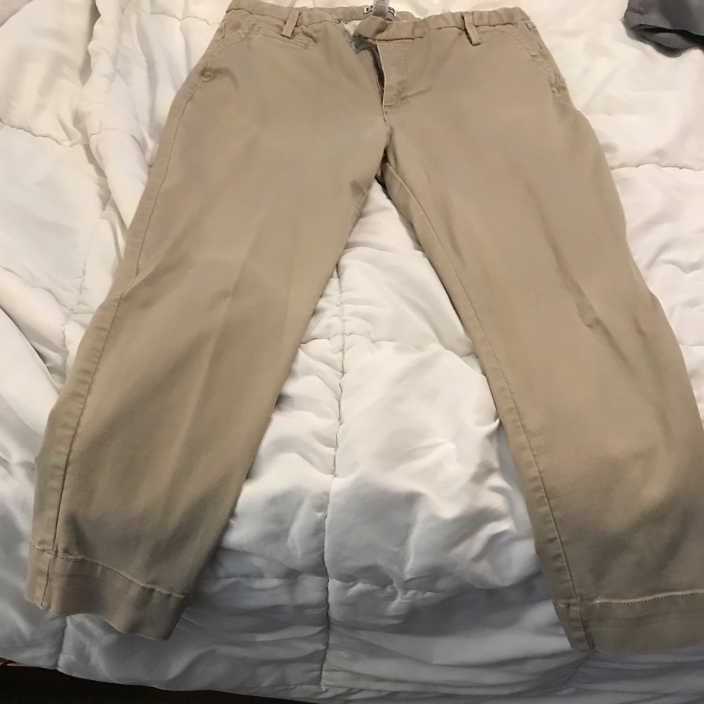 Express tan slacks